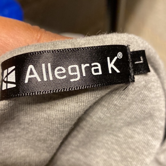 Allegra K women multicolore long sleeve top size L in excellent condition - Picture 5 of 8